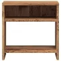 Mesita de noche madera de ingeniería envejecida 40x30x40 cm by , Nightstands - Ref: Foro24-855762, Price: 26,75 €, Discount: %
