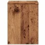 Mesita de noche madera de ingeniería envejecida 40x30x40 cm by , Nightstands - Ref: Foro24-855762, Price: 26,75 €, Discount: %