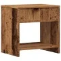 Mesita de noche madera de ingeniería envejecida 40x30x40 cm by , Nightstands - Ref: Foro24-855762, Price: 26,75 €, Discount: %