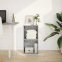 Estantería de madera de ingeniería gris Sonoma 40x30x77 cm von , Bücherregale und Regale - Ref: Foro24-857863, Preis: 33,36 €...