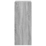 Estantería de madera de ingeniería gris Sonoma 40x30x77 cm de , Librerías y estanterías - Ref: Foro24-857863, Precio: 35,78 €