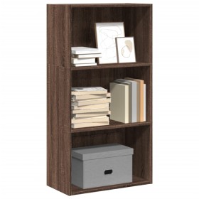 Estantería madera de ingeniería marrón roble 60x30x114 cm von , Bücherregale und Regale - Ref: Foro24-857905, Preis: 55,24 €,...