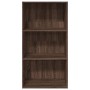 Estantería madera de ingeniería marrón roble 60x30x114 cm by , Bookcases and shelves - Ref: Foro24-857905, Price: 55,24 €, Di...