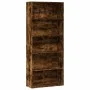 Estantería madera ingeniería color roble ahumado 80x30x189 cm by , Bookcases and shelves - Ref: Foro24-3314673, Price: 87,57 ...