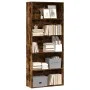 Estantería madera ingeniería color roble ahumado 80x30x189 cm by , Bookcases and shelves - Ref: Foro24-3314673, Price: 87,57 ...