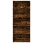 Estantería madera ingeniería color roble ahumado 80x30x189 cm de , Librerías y estanterías - Ref: Foro24-3314673, Precio: 91,...