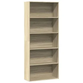 Estantería madera ingeniería color roble 80x30x189cm von , Bücherregale und Regale - Ref: Foro24-3314671, Preis: 93,09 €, Rab...