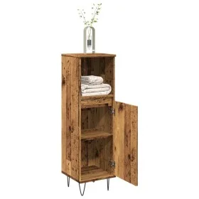 Armario de baño madera de ingeniería envejecida 30x30x100 cm von , Badezimmermöbel - Ref: Foro24-857208, Preis: 51,57 €, Raba...