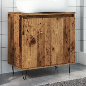 Armario de baño madera de ingeniería envejecida 58x33x60 cm von , Badezimmermöbel - Ref: Foro24-857217, Preis: 51,12 €, Rabat...