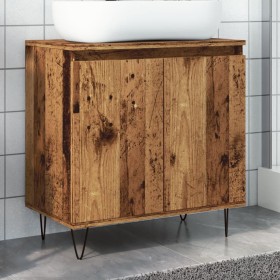 Armario de baño madera de ingeniería envejecida 58x33x60 cm von , Badezimmermöbel - Ref: Foro24-857217, Preis: 43,69 €, Rabat...