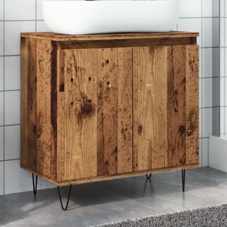 Armario de baño madera de ingeniería envejecida 58x33x60 cm von , Badezimmermöbel - Ref: Foro24-857217, Preis: 43,69 €, Rabat...