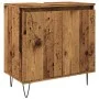 Armario de baño madera de ingeniería envejecida 58x33x60 cm de , Muebles de baño - Ref: Foro24-857217, Precio: 49,56 €, Descu...
