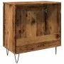 Armario de baño madera de ingeniería envejecida 58x33x60 cm de , Muebles de baño - Ref: Foro24-857217, Precio: 49,56 €, Descu...