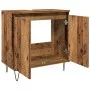 Armario de baño madera de ingeniería envejecida 58x33x60 cm de , Muebles de baño - Ref: Foro24-857217, Precio: 49,56 €, Descu...