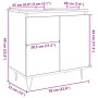 Armario de baño madera de ingeniería envejecida 58x33x60 cm von , Badezimmermöbel - Ref: Foro24-857217, Preis: 43,69 €, Rabat...
