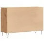Aparador de madera de ingeniería roble artisan 104x35x70 cm de , Tocadores de baño - Ref: Foro24-857269, Precio: 119,98 €, De...
