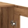 Armario de pared madera ingeniería marrón roble 69,5x34x90 cm von , Badezimmerwaschtische - Ref: Foro24-857331, Preis: 100,37...