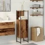 Armario de baño madera de ingeniería envejecida 33x33x120,5 cm by , bathroom vanities - Ref: Foro24-857706, Price: 61,83 €, D...