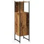 Armario de baño madera de ingeniería envejecida 33x33x120,5 cm by , bathroom vanities - Ref: Foro24-857706, Price: 61,83 €, D...