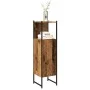 Armario de baño madera de ingeniería envejecida 33x33x120,5 cm by , bathroom vanities - Ref: Foro24-857706, Price: 61,83 €, D...