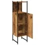 Armario de baño madera de ingeniería envejecida 33x33x120,5 cm by , bathroom vanities - Ref: Foro24-857706, Price: 61,83 €, D...