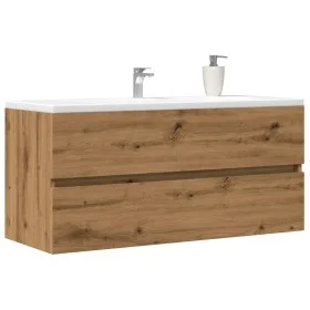 Armario lavabo madera ingeniería roble artisan 100x38,5x45 cm von , Badezimmermöbel - Ref: Foro24-856253, Preis: 79,12 €, Rab...