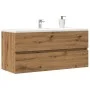 Armario lavabo madera ingeniería roble artisan 100x38,5x45 cm von , Badezimmermöbel - Ref: Foro24-856253, Preis: 77,86 €, Rab...