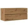 Armario lavabo madera ingeniería roble artisan 100x38,5x45 cm von , Badezimmermöbel - Ref: Foro24-856253, Preis: 77,86 €, Rab...