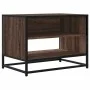 Mueble TV metal y madera ingeniería marrón roble 61x40x46 cm von , TV-Möbel - Ref: Foro24-848883, Preis: 44,42 €, Rabatt: %