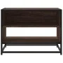 Mueble TV metal y madera ingeniería marrón roble 61x40x46 cm von , TV-Möbel - Ref: Foro24-848883, Preis: 44,42 €, Rabatt: %
