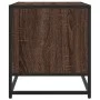 Mueble TV metal y madera ingeniería marrón roble 61x40x46 cm von , TV-Möbel - Ref: Foro24-848883, Preis: 44,42 €, Rabatt: %