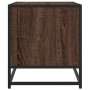 Mueble TV metal y madera ingeniería marrón roble 61x40x46 cm von , TV-Möbel - Ref: Foro24-848883, Preis: 44,95 €, Rabatt: %