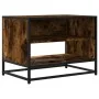 Mueble TV metal y madera ingeniería roble humo 61x40x46 cm von , TV-Möbel - Ref: Foro24-848881, Preis: 43,15 €, Rabatt: %