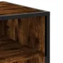 Mueble TV metal y madera ingeniería roble humo 61x40x46 cm von , TV-Möbel - Ref: Foro24-848881, Preis: 43,15 €, Rabatt: %