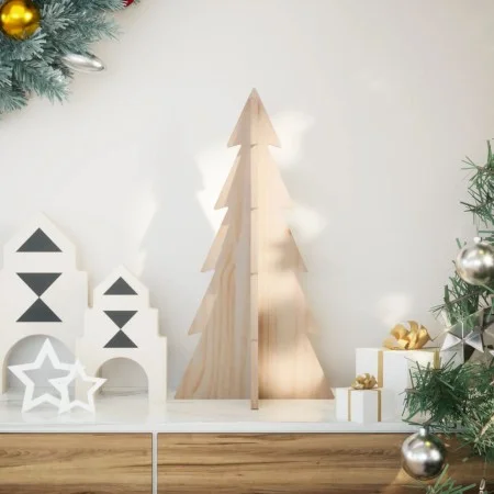 Árbol de Navidad de madera de adorno madera maciza pino 59,5 cm von , Weihnachtsbäume - Ref: Foro24-858165, Preis: 15,67 €, R...