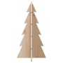 Árbol de Navidad de madera de adorno madera maciza pino 59,5 cm de , Arboles de navidad - Ref: Foro24-858165, Precio: 15,80 €