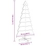 Árbol de Navidad de madera de adorno madera maciza pino 150 cm von , Weihnachtsbäume - Ref: Foro24-858192, Preis: 46,56 €, Ra...
