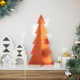 Árbol Navidad de adorno madera maciza pino marrón cera 59,5 cm von , Weihnachtsbäume - Ref: Foro24-858167, Preis: 17,96 €, Ra...