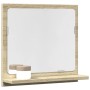 Espejo mueble baño madera ingeniería roble Sonoma 40x11x37 cm von , Badezimmerwaschtische - Ref: Foro24-856181, Preis: 25,68 ...