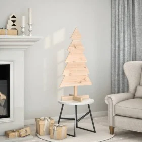 Árbol de Navidad de madera de adorno madera maciza pino 100 cm von , Weihnachtsbäume - Ref: Foro24-858186, Preis: 19,38 €, Ra...