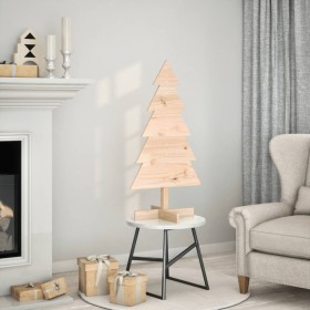 Árbol de Navidad de madera de adorno madera maciza pino 100 cm von , Weihnachtsbäume - Ref: Foro24-858186, Preis: 19,57 €, Ra...