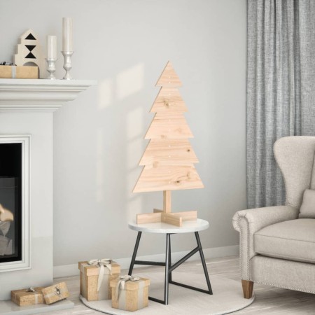 Árbol de Navidad de madera de adorno madera maciza pino 100 cm von , Weihnachtsbäume - Ref: Foro24-858186, Preis: 19,57 €, Ra...