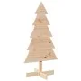 Árbol de Navidad de madera de adorno madera maciza pino 100 cm by , Christmas trees - Ref: Foro24-858186, Price: 19,38 €, Dis...