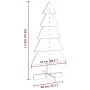 Árbol de Navidad de madera de adorno madera maciza pino 100 cm by , Christmas trees - Ref: Foro24-858186, Price: 19,38 €, Dis...