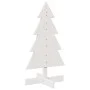 Árbol Navidad de adorno madera maciza pino blanco 80 cm by , Christmas trees - Ref: Foro24-858184, Price: 18,42 €, Discount: %