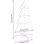 Árbol Navidad de adorno madera maciza pino blanco 80 cm by , Christmas trees - Ref: Foro24-858184, Price: 18,42 €, Discount: %