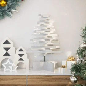 Árbol de Navidad de adorno madera maciza pino blanco 60 cm by , Christmas trees - Ref: Foro24-858199, Price: 41,19 €, Discoun...
