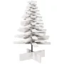 Árbol Navidad de adorno madera maciza pino blanco 80 cm by , Christmas trees - Ref: Foro24-858202, Price: 41,84 €, Discount: %