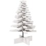 Árbol Navidad de adorno madera maciza pino blanco 80 cm by , Christmas trees - Ref: Foro24-858202, Price: 42,24 €, Discount: %