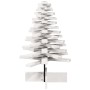 Árbol Navidad de adorno madera maciza pino blanco 80 cm by , Christmas trees - Ref: Foro24-858202, Price: 42,24 €, Discount: %